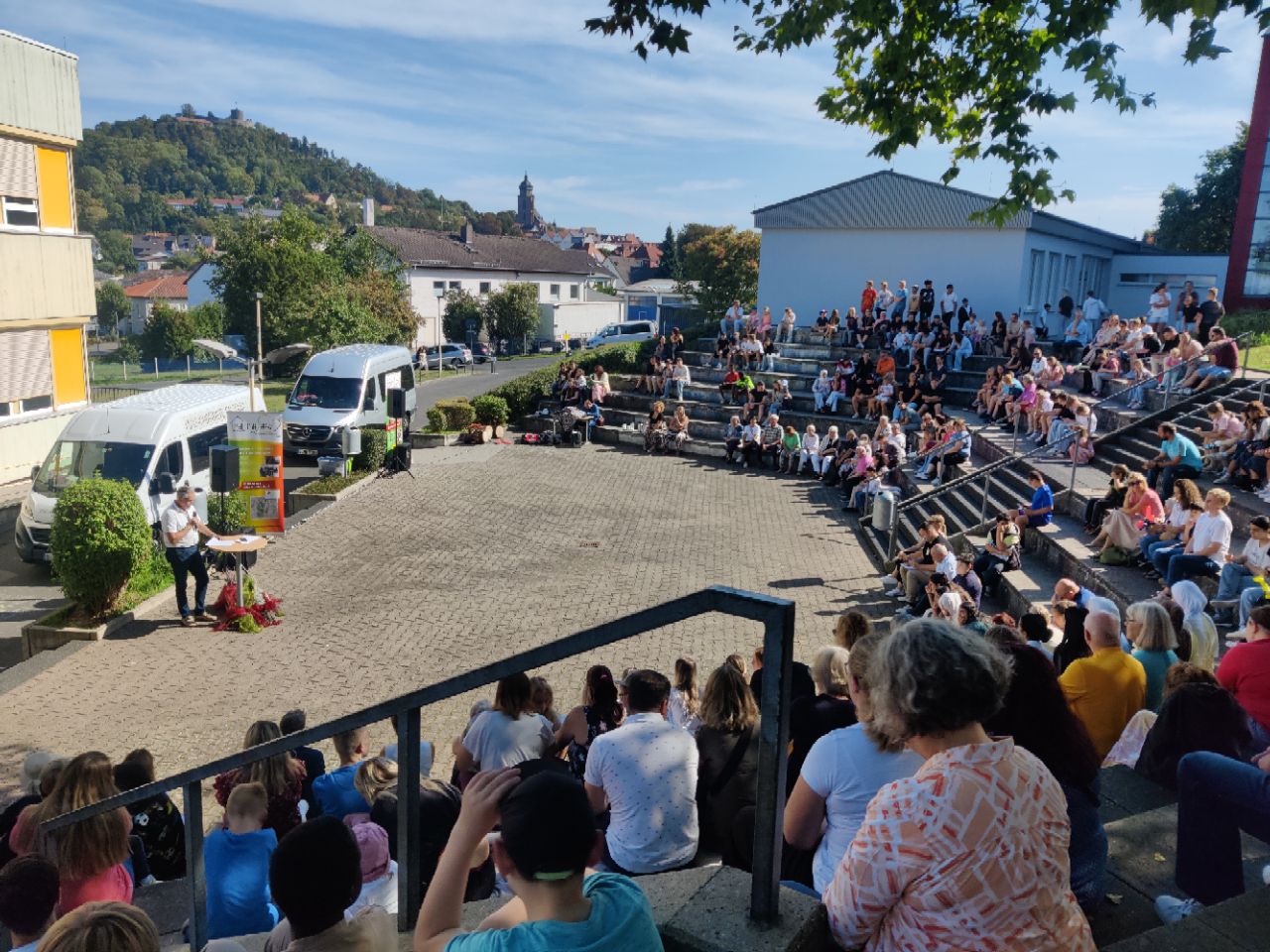 60 jähriges Schuljubiläum Auftakt